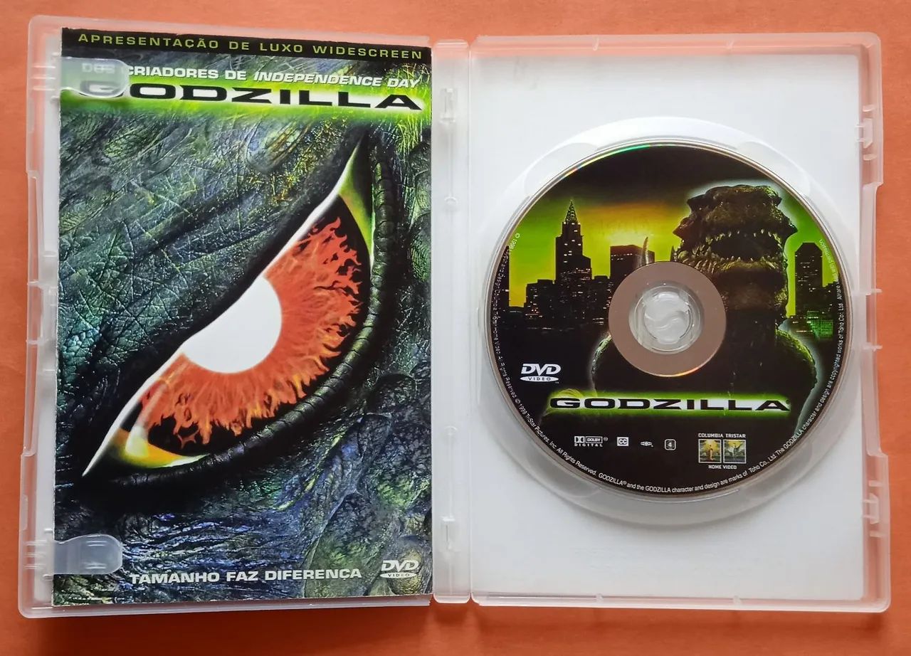 Dvd Godzilla (1998) (Encarte Interno) - Foto 4