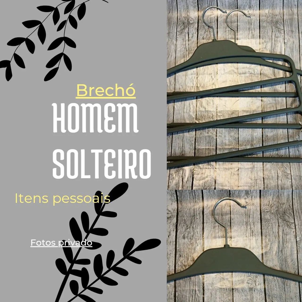 Cabides para calças Tok&Stok 