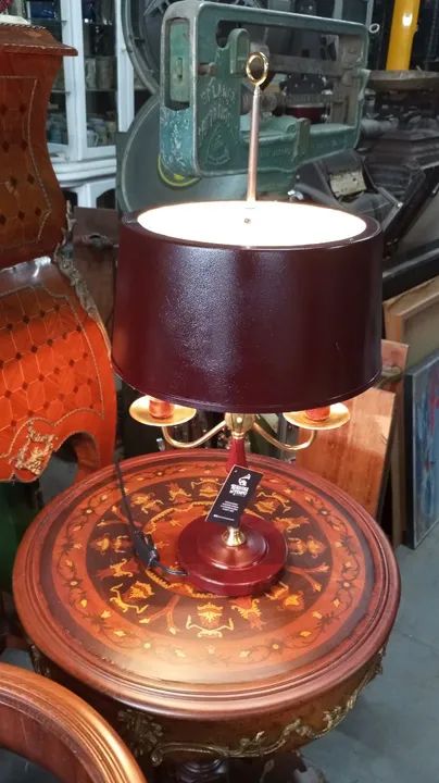 Abajur antigo funcionando  - Foto 4