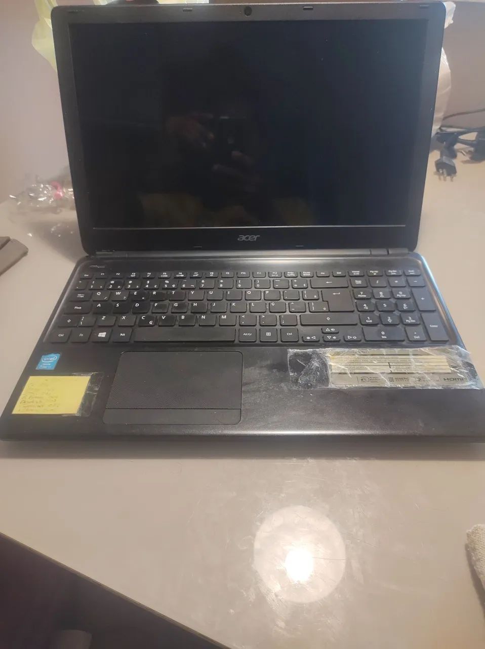 Notebook Acer Aspire para retirada de peças  - Foto 2