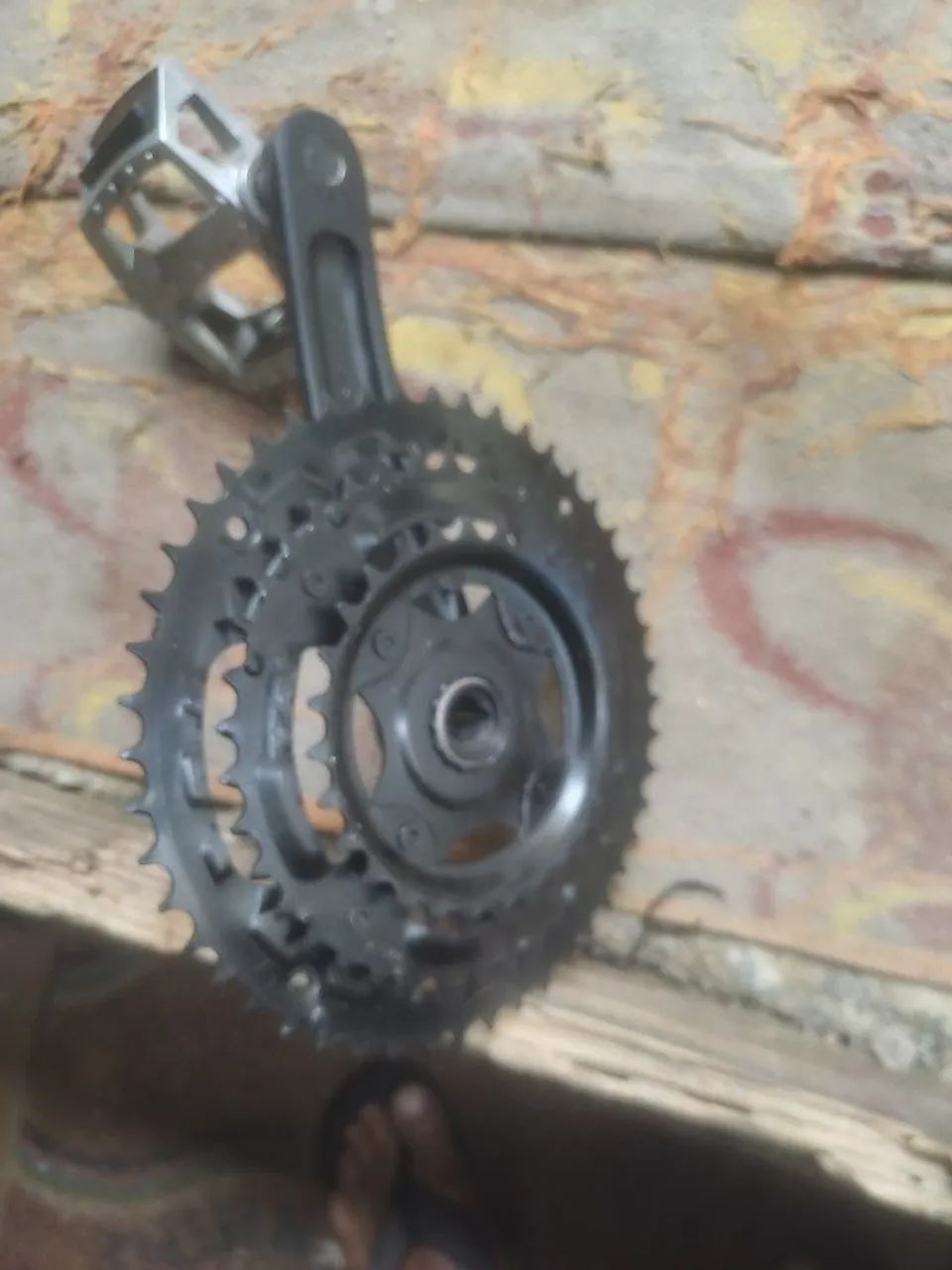 Pé de vela de alumínio 