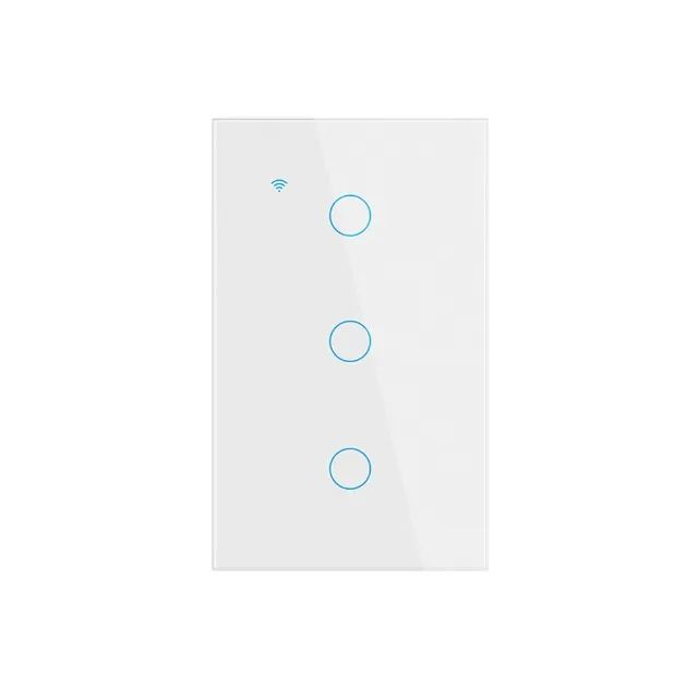 Interruptor Inteligente App, Sem Fio, 110V, 220V, Alexa, Google Home