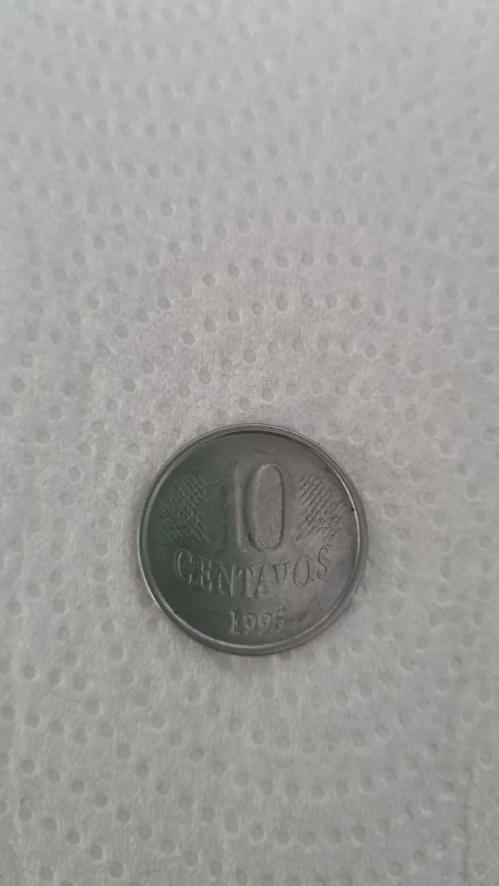 Moeda de 10 Centavos de 1995