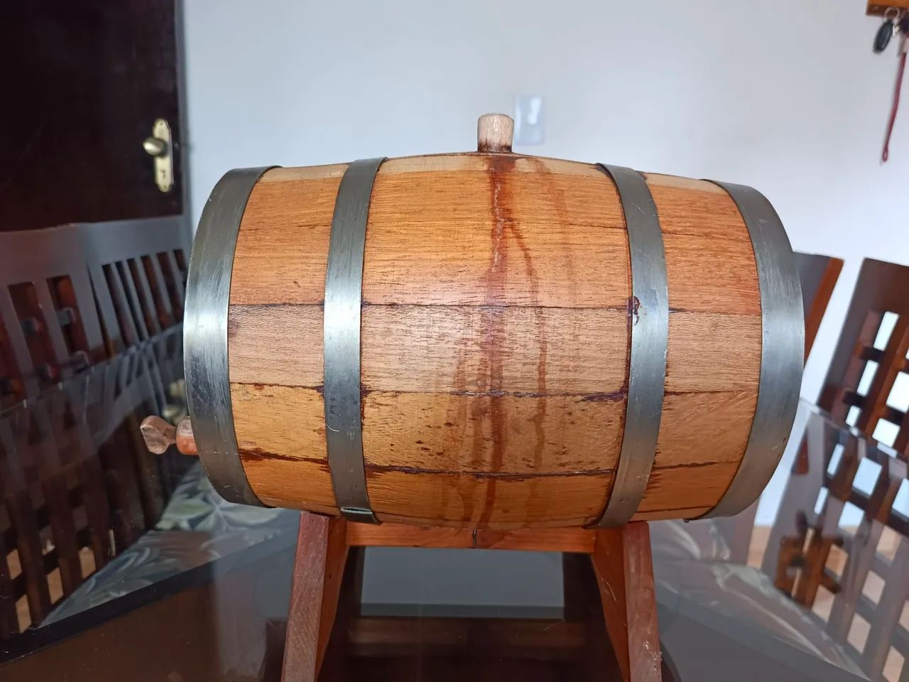 Barril de Madeira para Pinga 3 litros - Foto 3