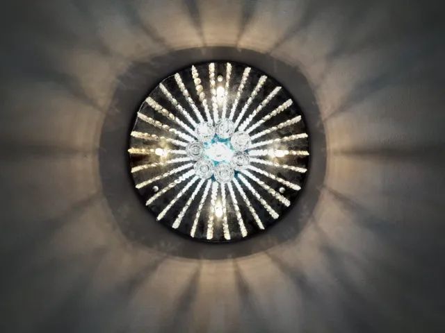 Lustre Pendente 50 Cm Circular em Led  - Foto 2