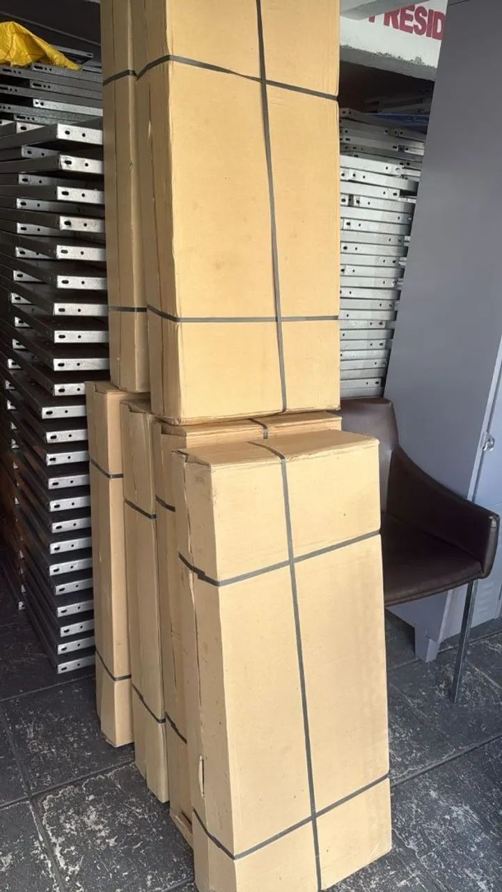 PRATELEIRAS DE AÇO 0,60X0,92X200 NOVAS LINHA PESADA