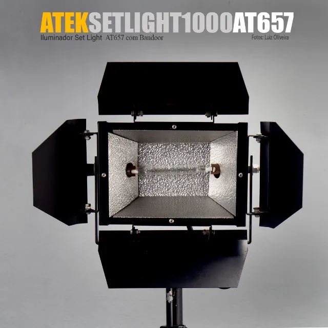 06 Refletores originais Atek para lâmpadas palito de bocal "R7s"(Halógena ou Led). - Foto 6