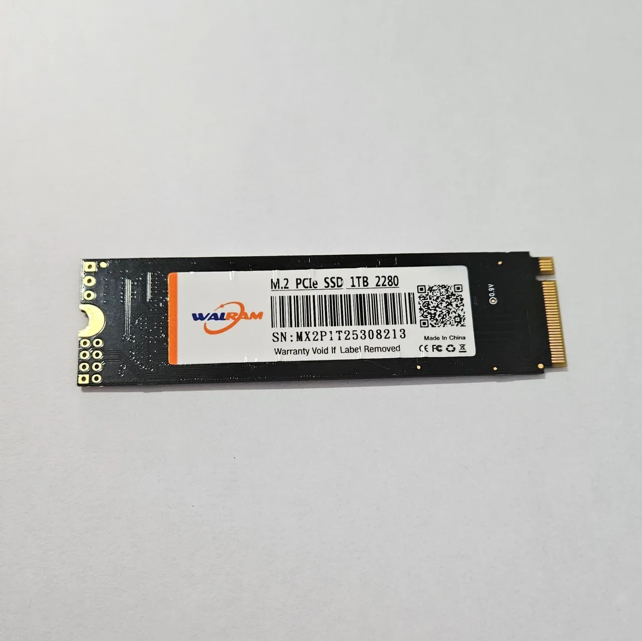SSD M.2 PCIe 3 1TB 2280 WALRAM (Defeito)
