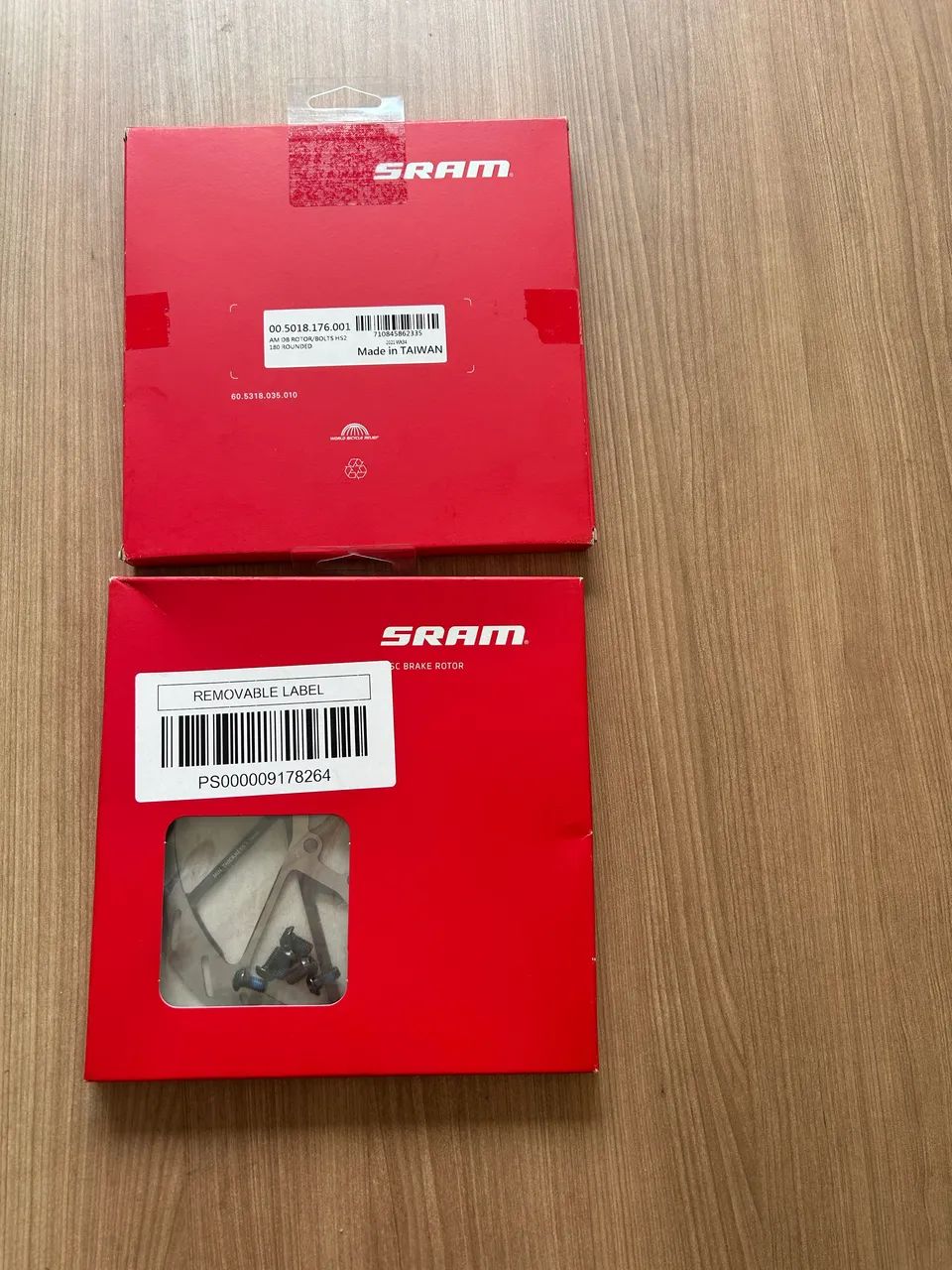 Par de rotores Sram HS2 180mm