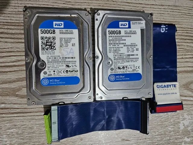 Kit Upgrade Xbox Clássico (2 HD 500 GB + Flat 80 vias)