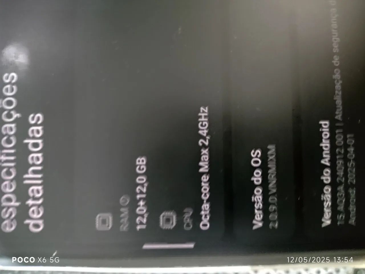 Redmi note 13 pro 5 g e-sim 512 gb 12+ 12 GB de ram novo - Foto 5
