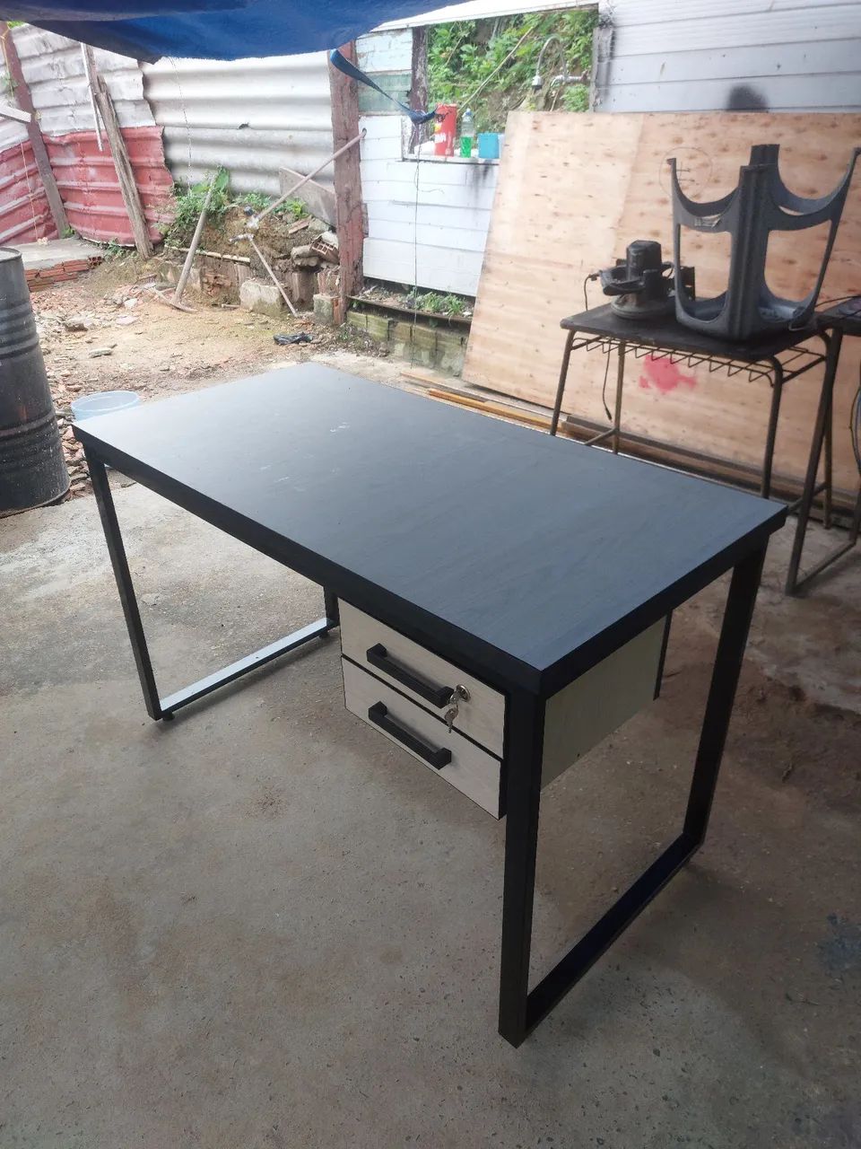 Mesa de Escritório com Design Moderno - Foto 3
