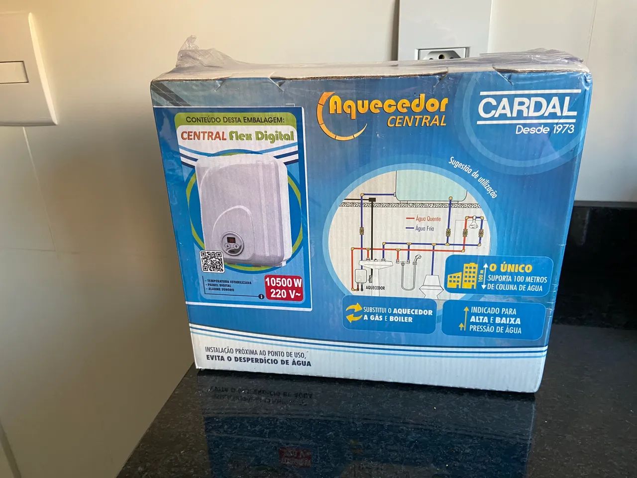 Aquecedor de água Cardal 10.500W - 220V - Foto 3