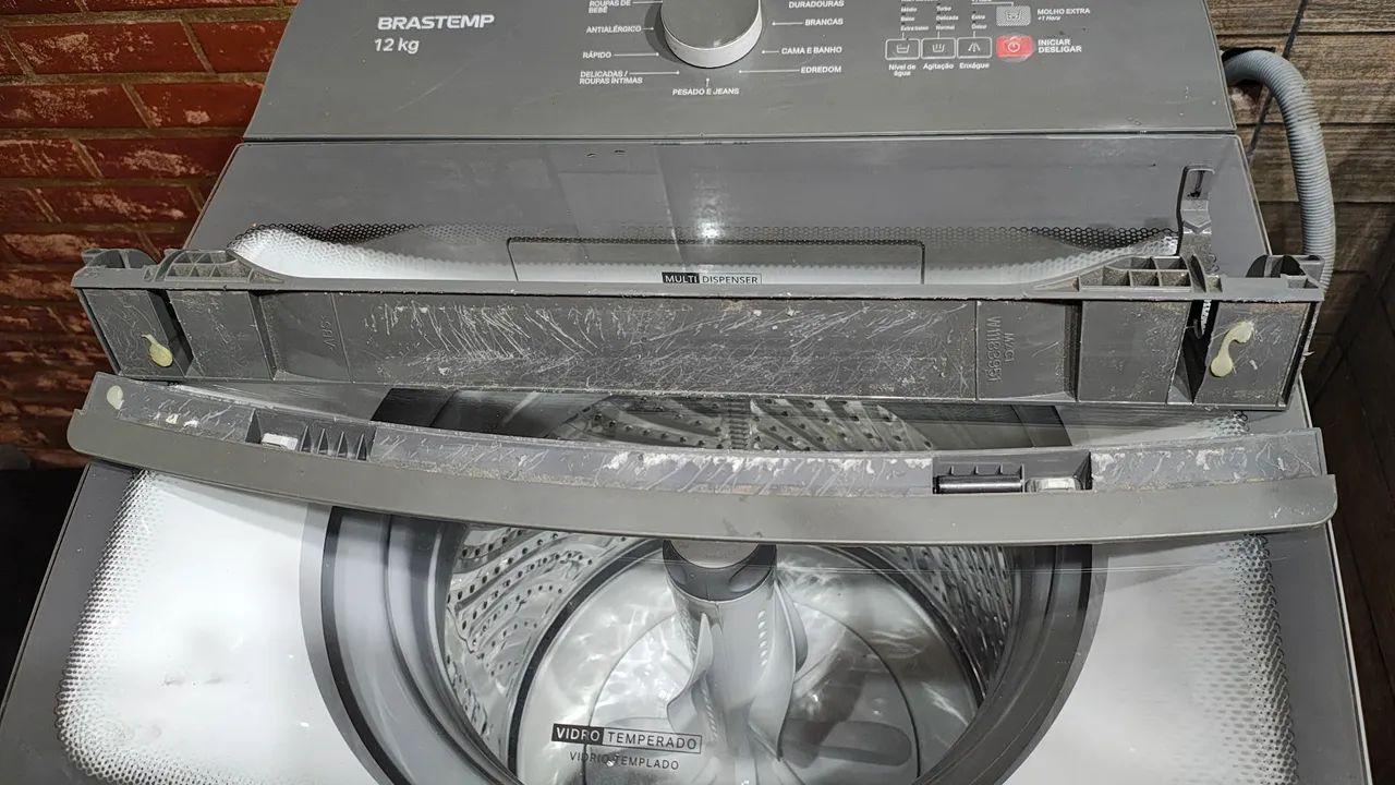 Acessórios da tampa da Máquina de Lavar Brastemp BWK12 - Foto 3