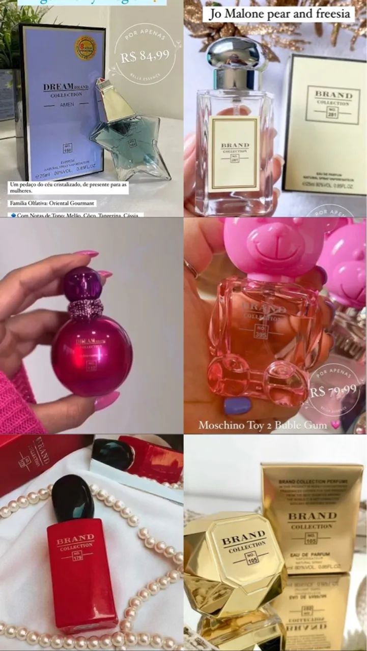 Perfumes Brand Collection 