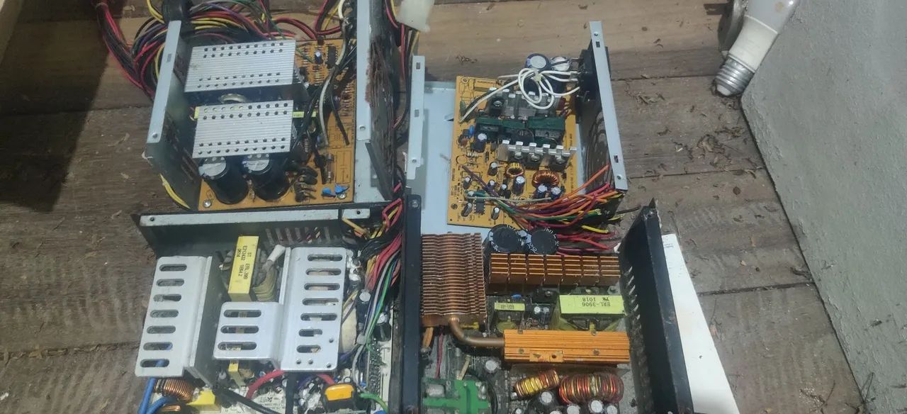 Fonte PC Computador Sucata