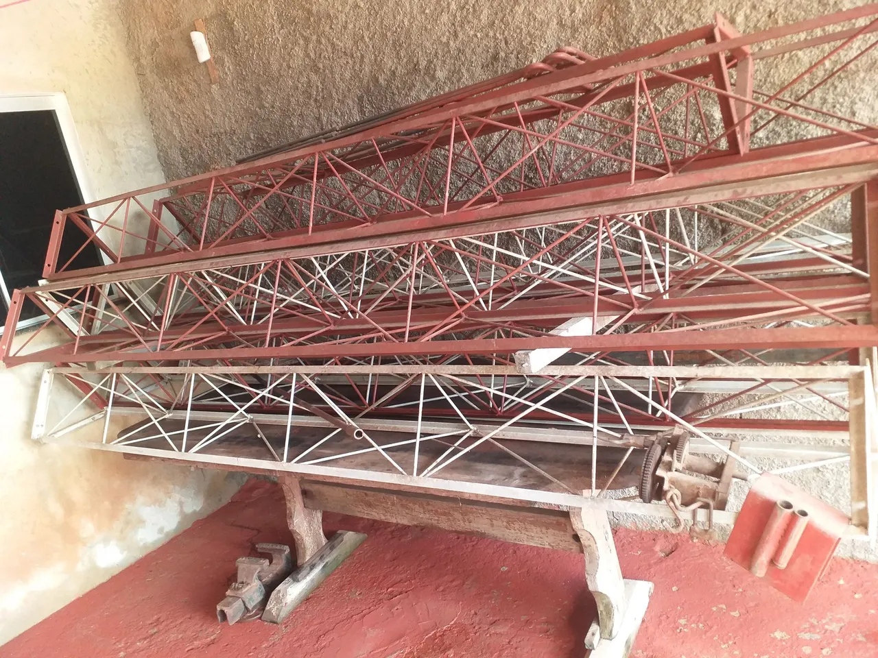 Estrutura de torre de Internet 36 mt