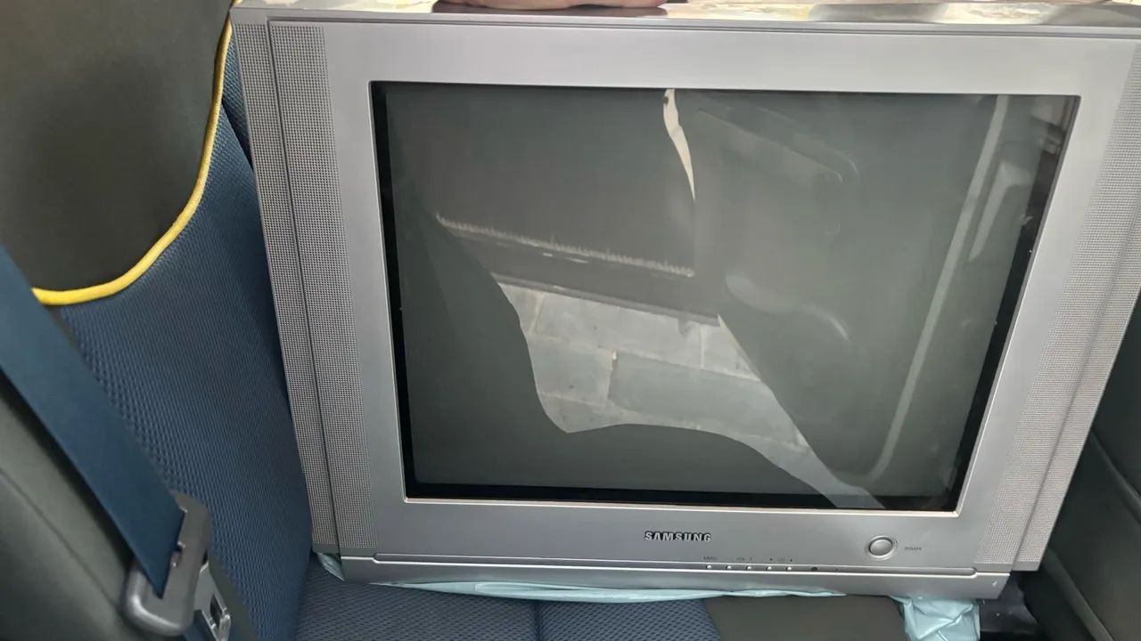 TV Samsung 21 polegadas tela plana - Foto 4