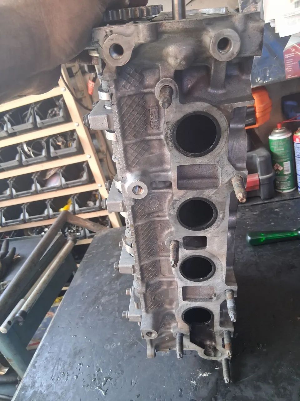Cabecote motor Ford Duratec 2.0 16v flex (Para recondicionar ou reaproveitar peças) - Foto 4