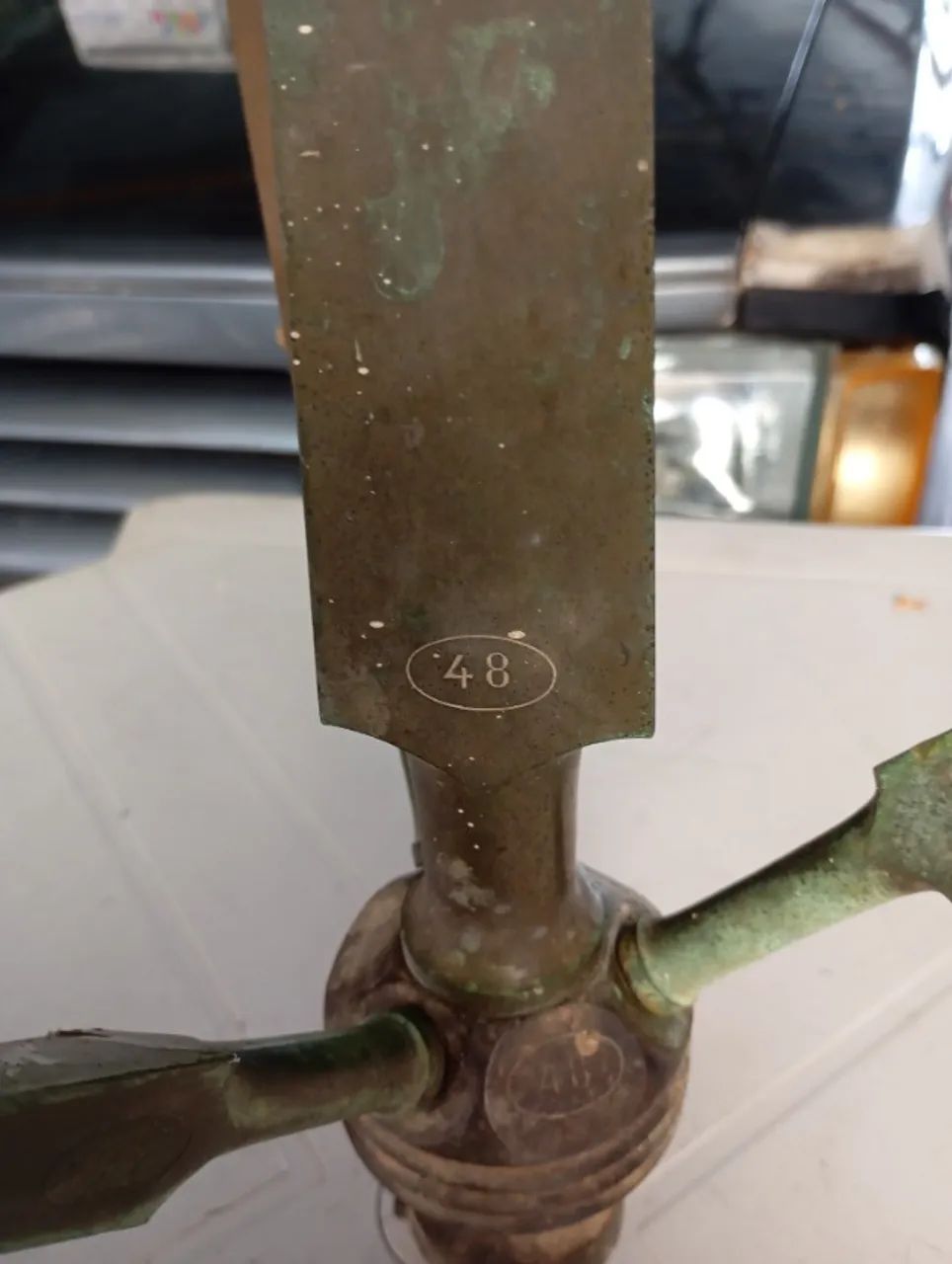 para raio antigo em metal  - Foto 2