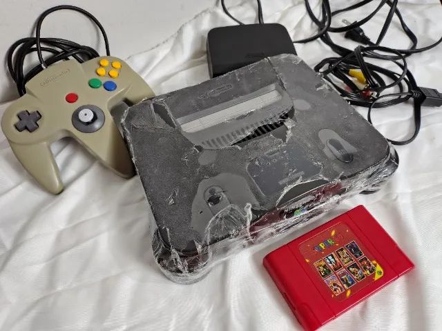 Nintendo 64 Completo + Everdrive com TODOS os Jogos! - Foto 4