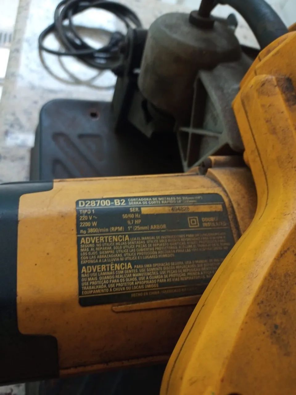 Serra metal corte Dewalt - Foto 3