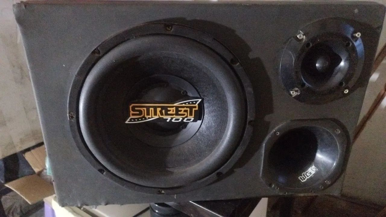 Caixa de som trio Street 700