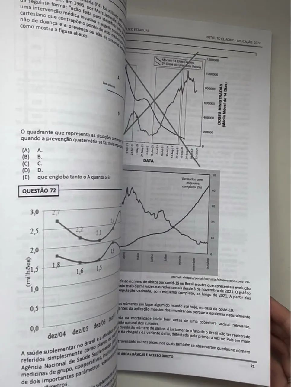 Prova de Residência Médica- IAMSPE - Foto 3