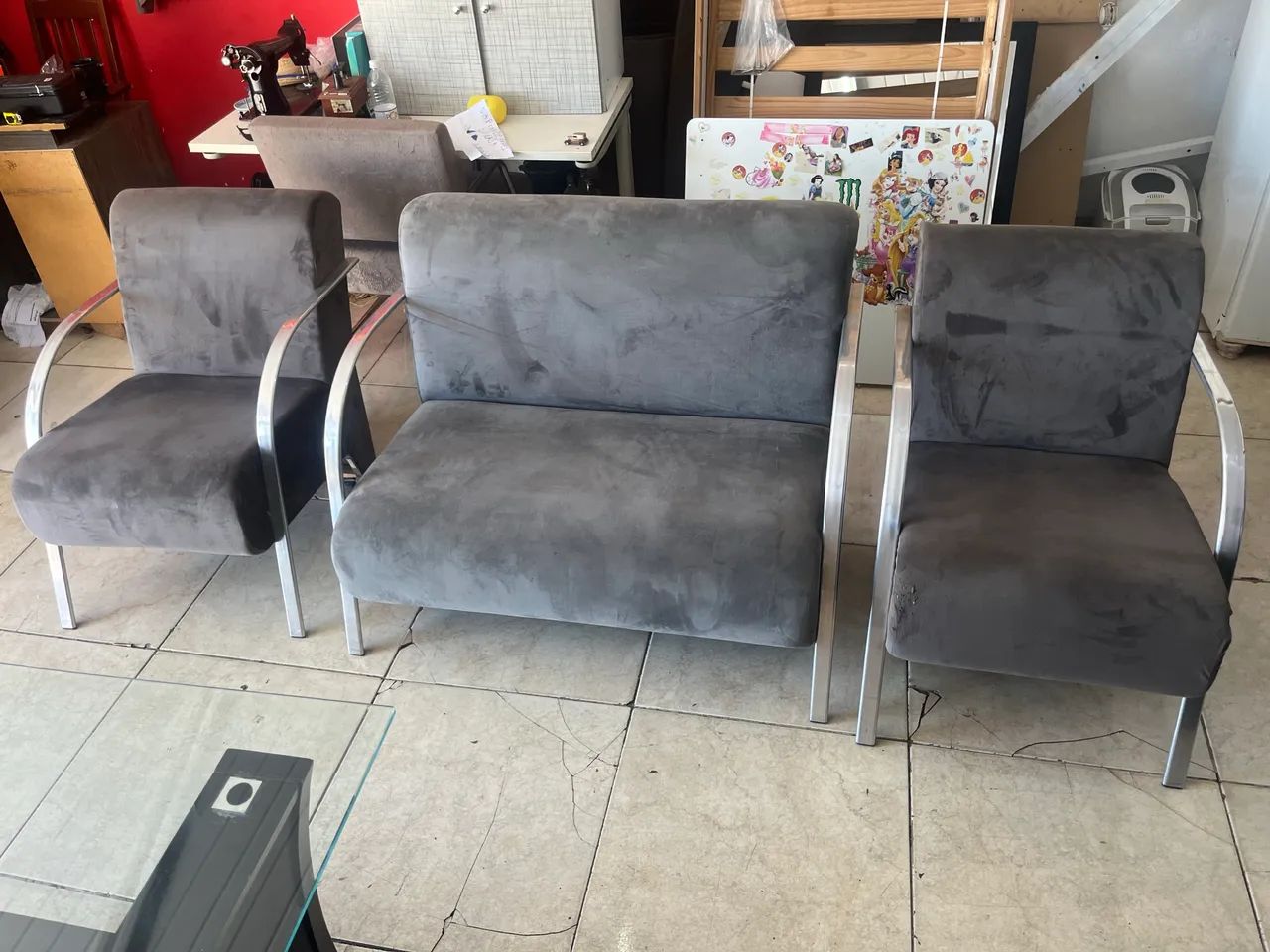 Jogo estofado poltronas  - Foto 4