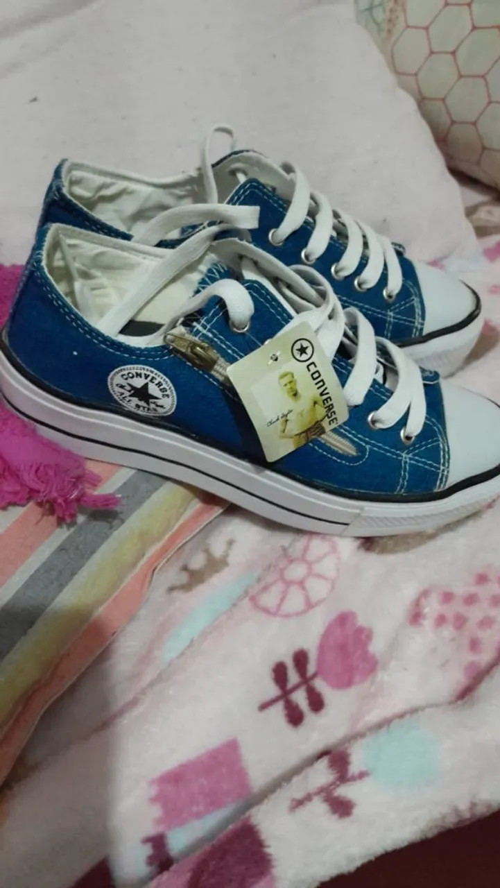 Converse Azul Original - Novo com etiqueta