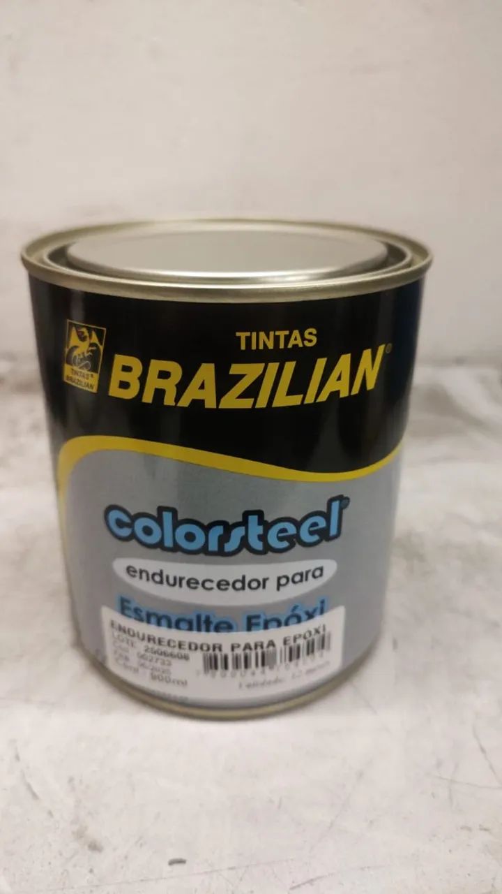 Kit Tinta Epóxi Colorsteel Brazilian - 3,6L (Esmalte + Endurecedor) - Cinza/Uso Geral - Foto 2