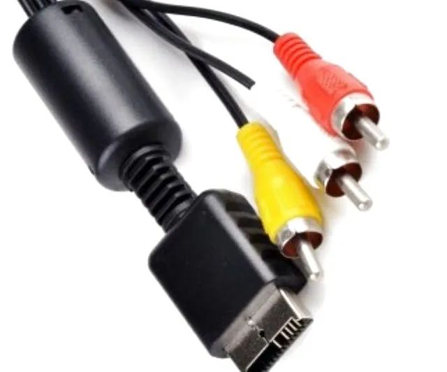 Cabo Av Ps2 Áudio e Vídeo Rca Para Game Playstation 2 - Foto 5