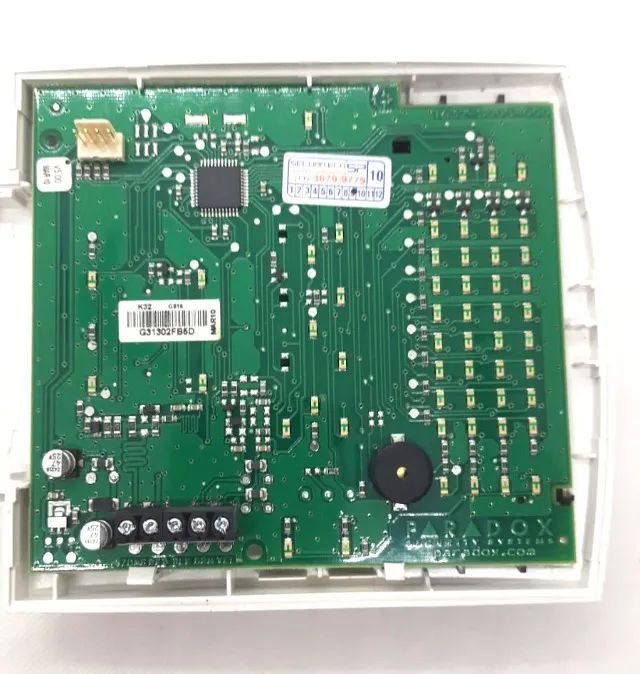 Oferta. Teclado Paradox K32 Led para central de alarme, Display de LED de 32 zonas - Foto 2