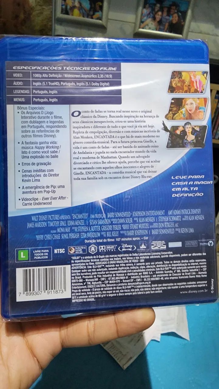 Encantada - Blu-ray Lacrado  - Foto 2