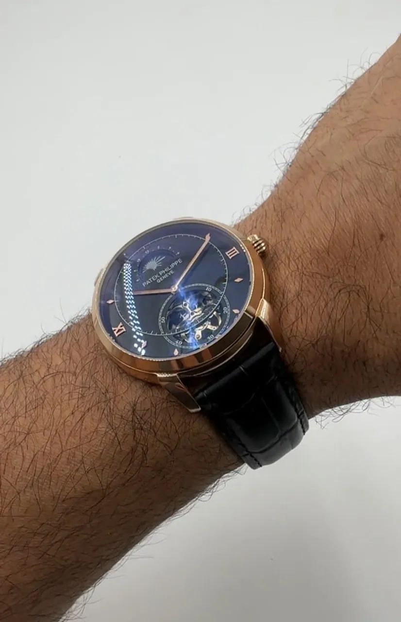 Relógio PATEK PHILIPPE GENEVE TOURBILLON AUTOMÁTICO  - Foto 4