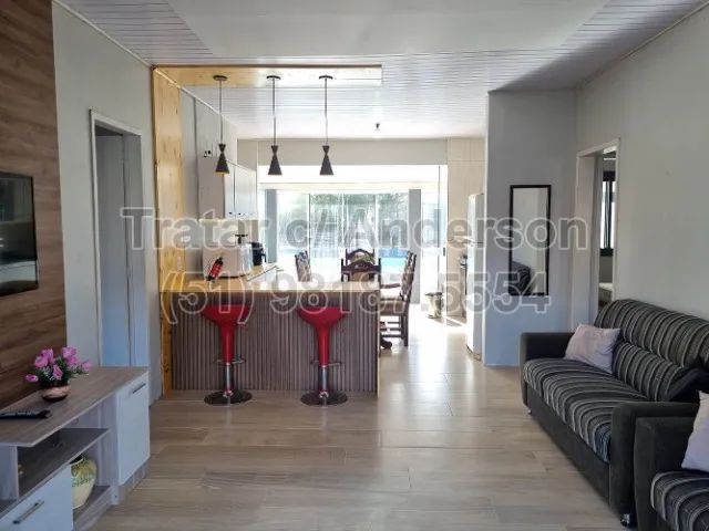 Casa à Beira Mar, Piscina Grande, 4 Quartos, Sala de Jogos, WiFi, em Mariluz/Imbé - Foto 8