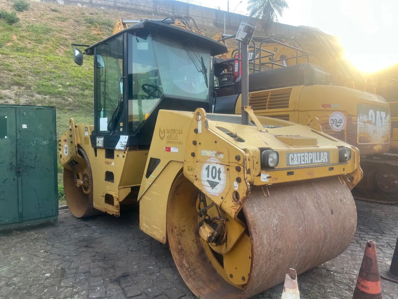 Rolo Compactador CAT 10t 