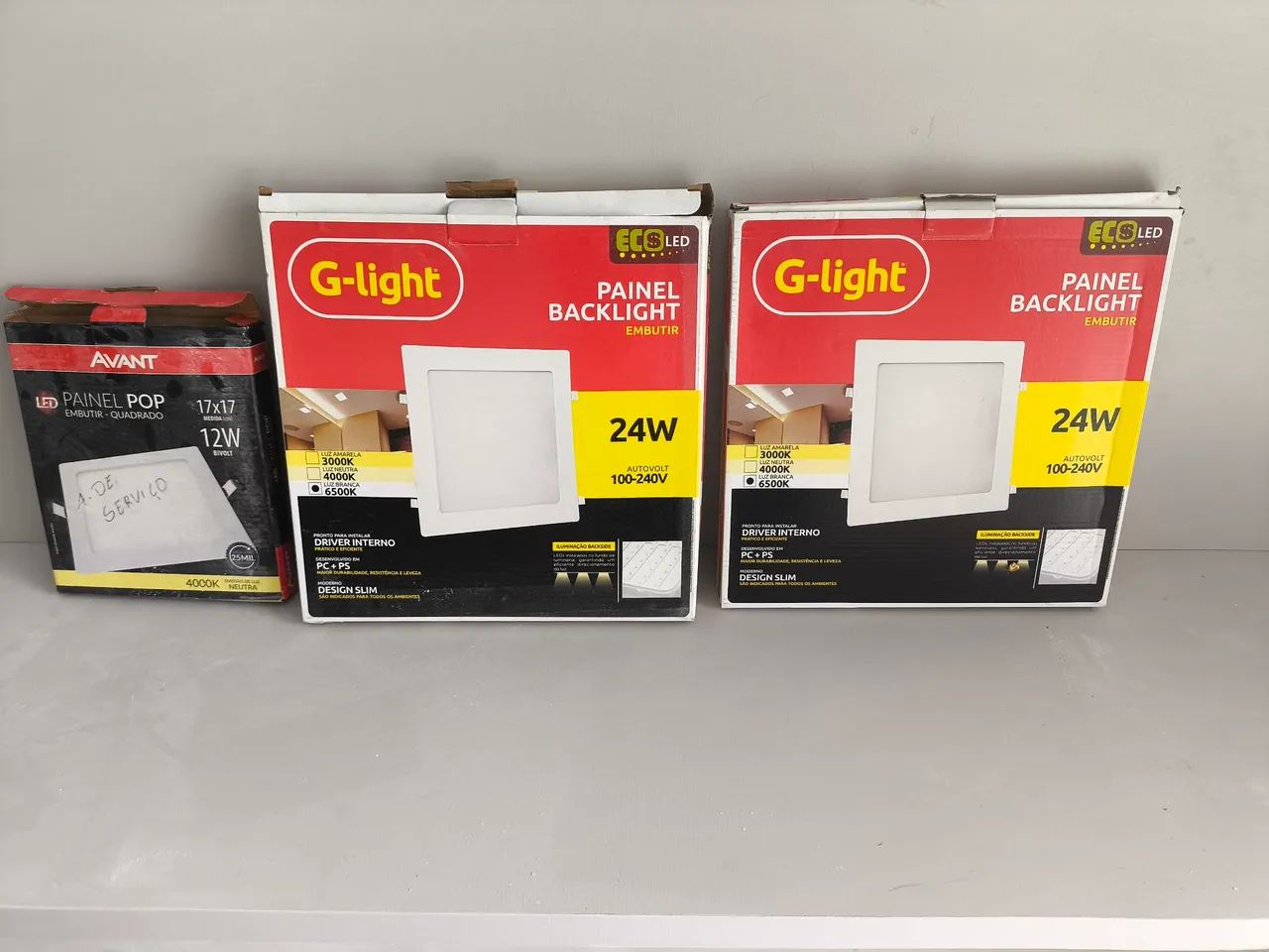 Luminárias! Painel LED Embutir 24W - G-Light - Foto 2