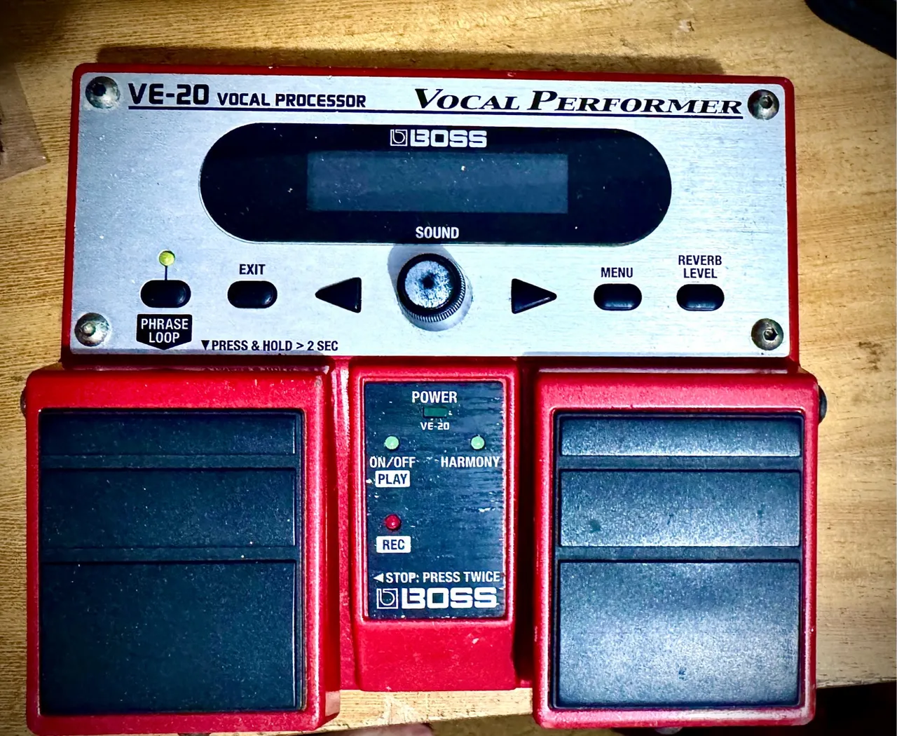 Pedal de Voz Boss VE-20