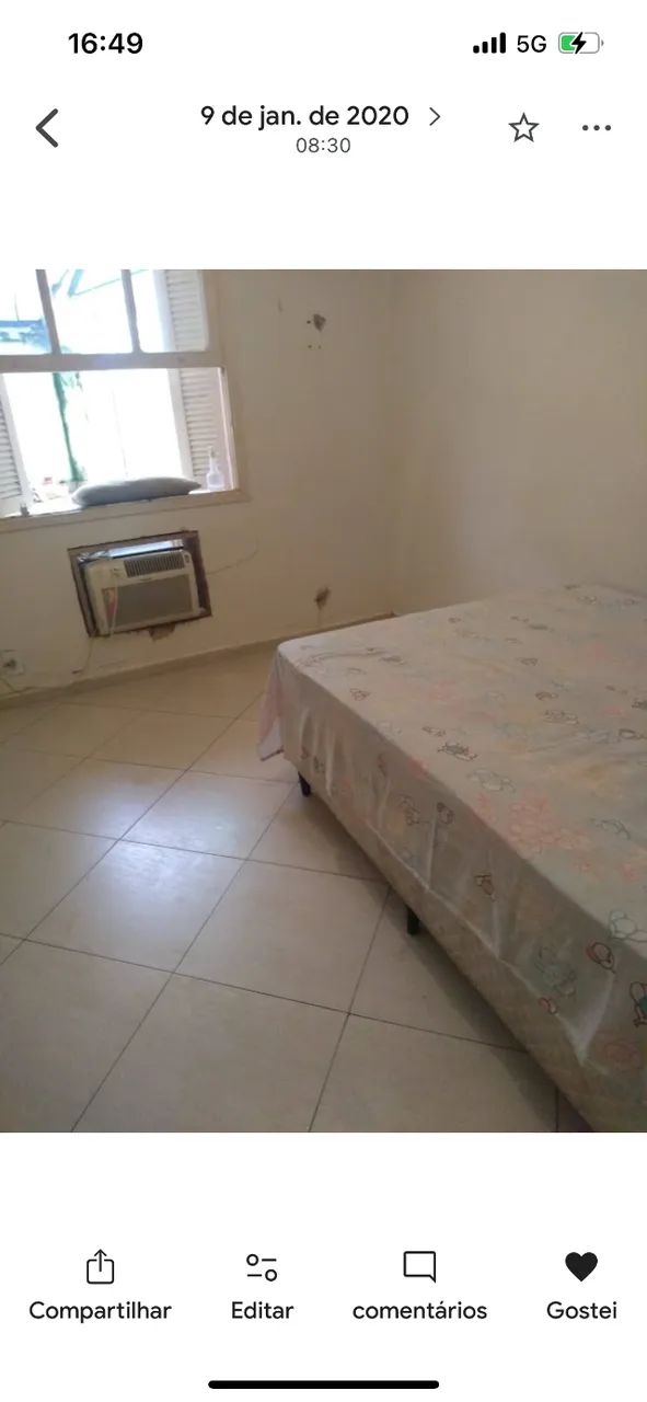 Apartamento temporada verdadeiro pé na areia em José Menino Santos, ap.pra até 5 - Foto 3