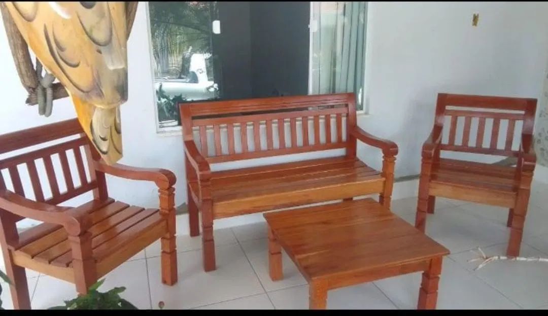 Mesa e madeira de lei maciça e Nobre - Foto 3