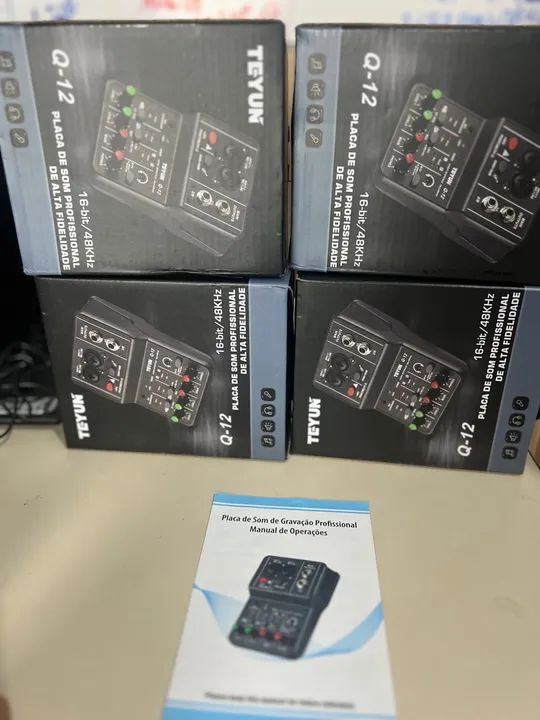 Mesa de som placa de áudio teyun interface de áudio - Foto 4