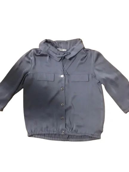 Camisa prateada tam 40