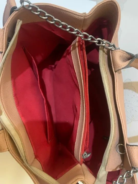 Bolsa Schutz Bege - Foto 3