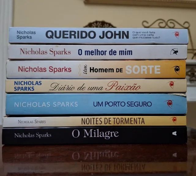 Kit Livros Nicholas Sparks 7 livros