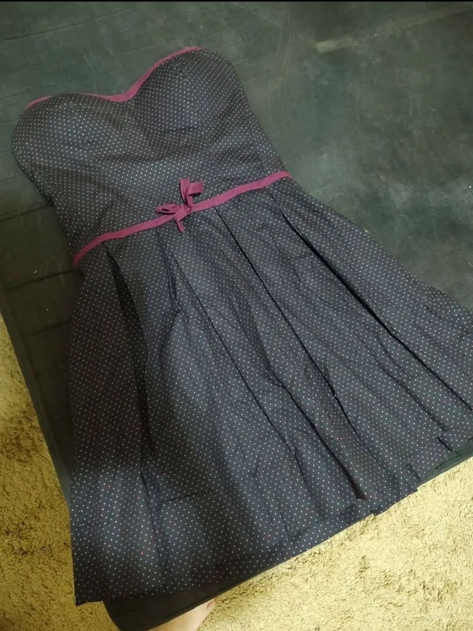 Vestido tomara que caia