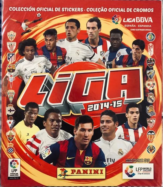 Álbum de figurinhas Liga BBVA 2014-15