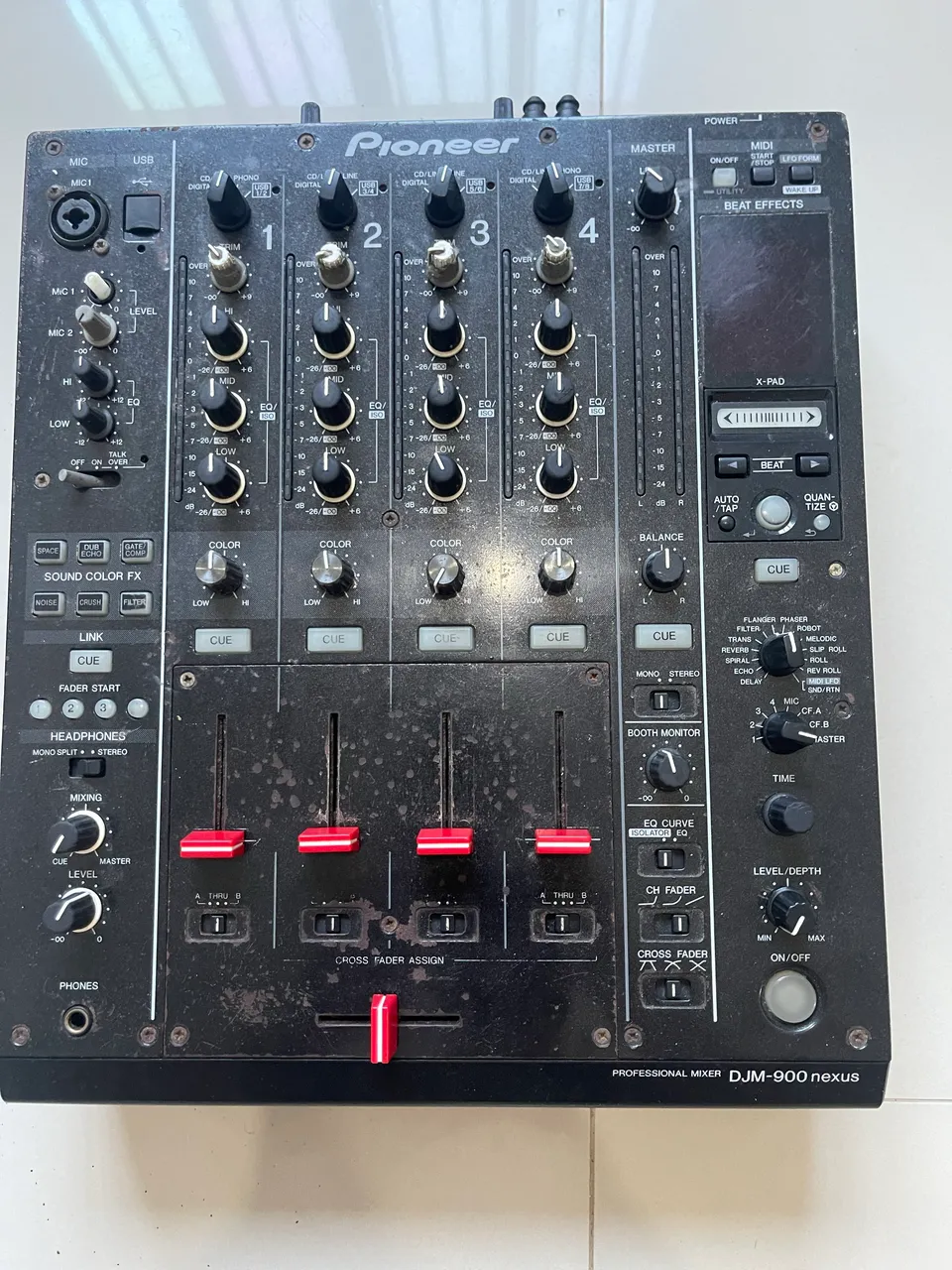 3日間限定割引　DJM900 NEXUS Pioneer DJミキサー 中古美品】Pioneer DJ/DJミキサー/DJM-900NXS【DJM900NXS DJM900nexus