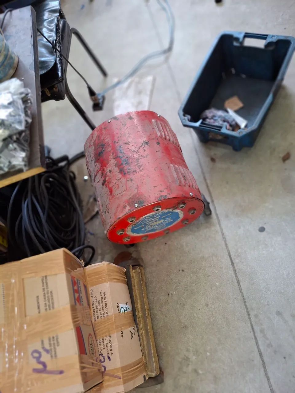 Máquina de solda;furadeira de bancada;esmeril. - Foto 2