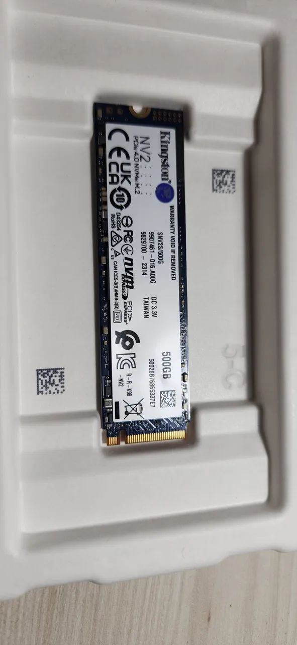 SSD KINGSTON NV3, 500 GB